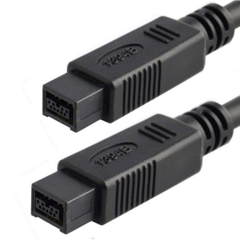 Cablul IEEE 1394 Firewire 800 către 800, 9 pini, nucleu din cupru