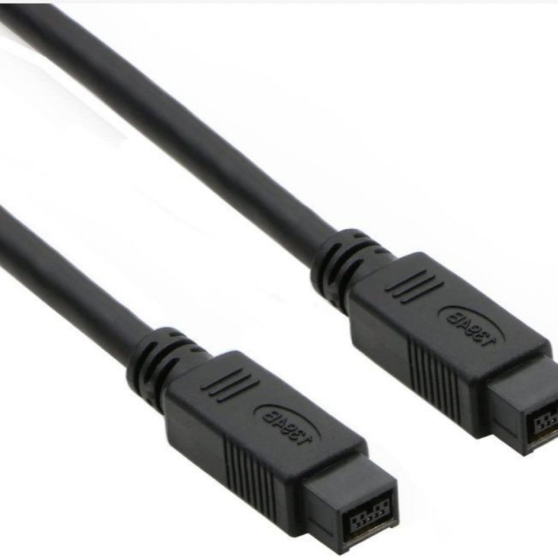 Cablul IEEE 1394 Firewire 800 către 800, 9 pini, nucleu din cupru