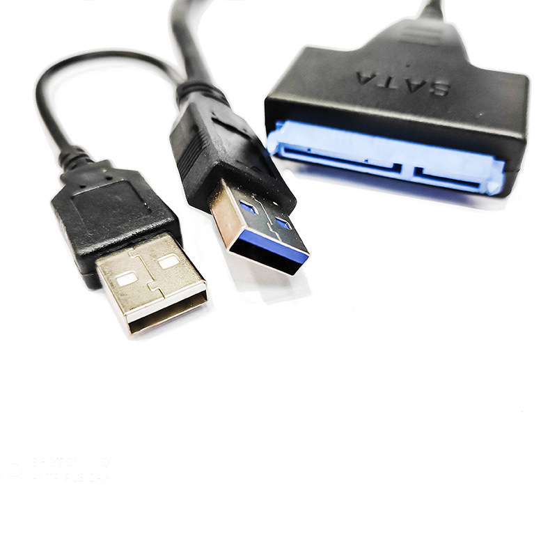USB 3.0 na SATA adapter kabel s 12V neovisnim napajanjem, podržava 2,5/3,5-inčnih HDD-a, bakreno jezgro