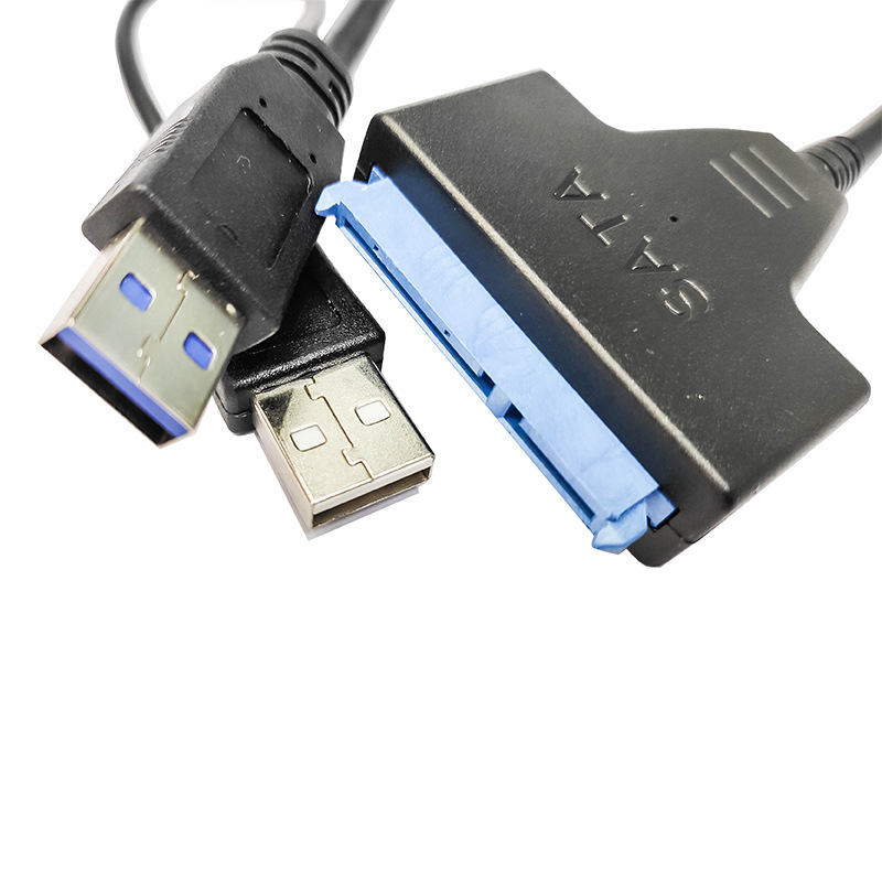 USB 3.0 na SATA adapter kabel s 12V neovisnim napajanjem, podržava 2,5/3,5-inčnih HDD-a, bakreno jezgro