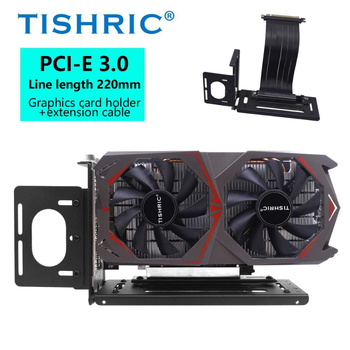 PCIe x16 produžni kabel za grafičku – 90° vertikalni kućište, PCIe 3.0, 300 mm, bakreno jezgro