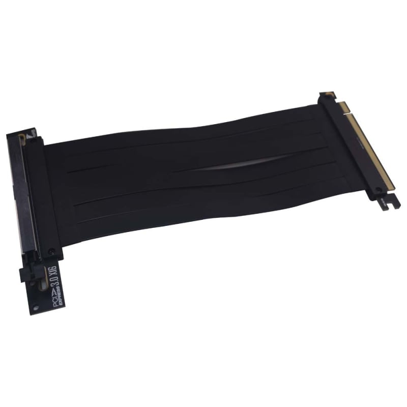 PCIe x16 produžni kabel za grafičku – 90° vertikalni kućište, PCIe 3.0, 300 mm, bakreno jezgro