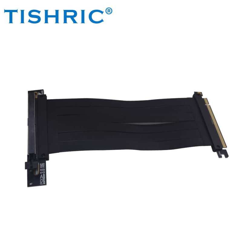 PCIe x16 produžni kabel za grafičku – 90° vertikalni kućište, PCIe 3.0, 300 mm, bakreno jezgro