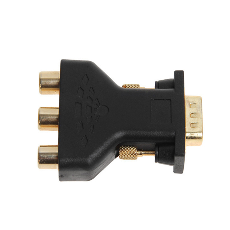 VGA–3RCA adapter kábel (Interfész: VGA; Csatlakozók: Egyszeres fej; Márka: Neutral)