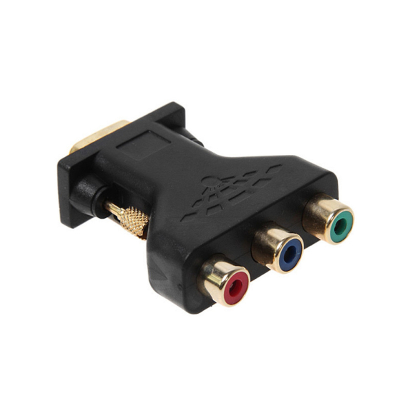 VGA–3RCA adapter kábel (Interfész: VGA; Csatlakozók: Egyszeres fej; Márka: Neutral)