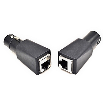 XLR 3-pinski na RJ45 adapter kabel, audio izlaz, bakreno jezgro, RJ45 ženski–muški