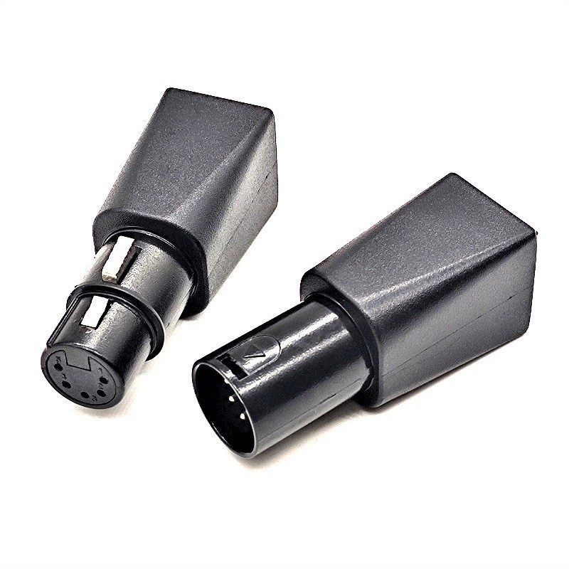 XLR 3-pinski na RJ45 adapter kabel, audio izlaz, bakreno jezgro, RJ45 ženski–muški