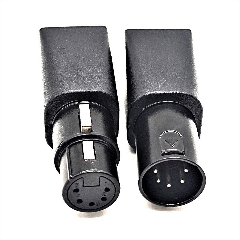 XLR 3-pinski na RJ45 adapter kabel, audio izlaz, bakreno jezgro, RJ45 ženski–muški