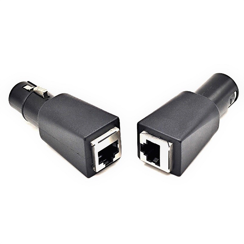 XLR 3-pinski na RJ45 adapter kabel, audio izlaz, bakreno jezgro, RJ45 ženski–muški