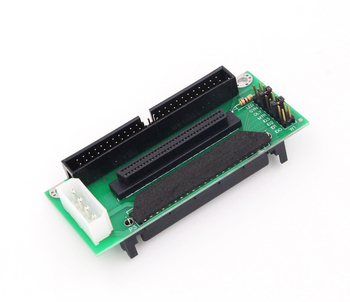 Card adaptor SCSI Huidongxin: conversie 68→80→50 IDE, interfață: altă, viteză de transfer 120, OEM
