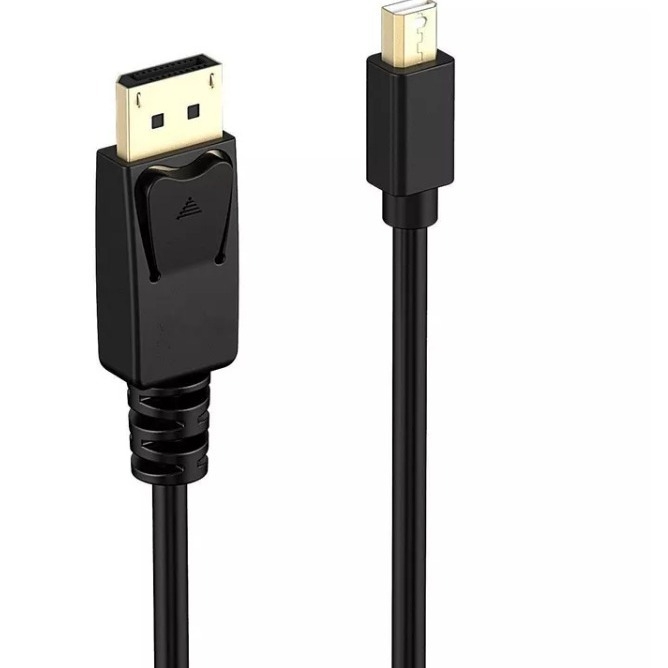 Kabel adapter Mini DisplayPort na DisplayPort, 4K podrška, jedan glava konektor, jezgro od pocinčane bakrene žice