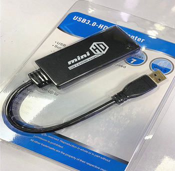 USB 3.0 na HDMI konverter — USB3.0 sučelje, bakrene jezgre, OEM dostupan