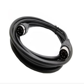 KW cablu patch DIN 7 pini, conectori bărbat-bărbat, pentru calculatoare și dispozitive medicale