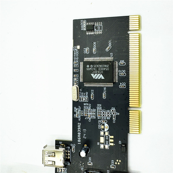 PCI 1394 adapter kartica za DV/HDV visoku definiranu video snimku, VIA6307 čip, brzina prijenosa podataka 10, bakreno jezgro