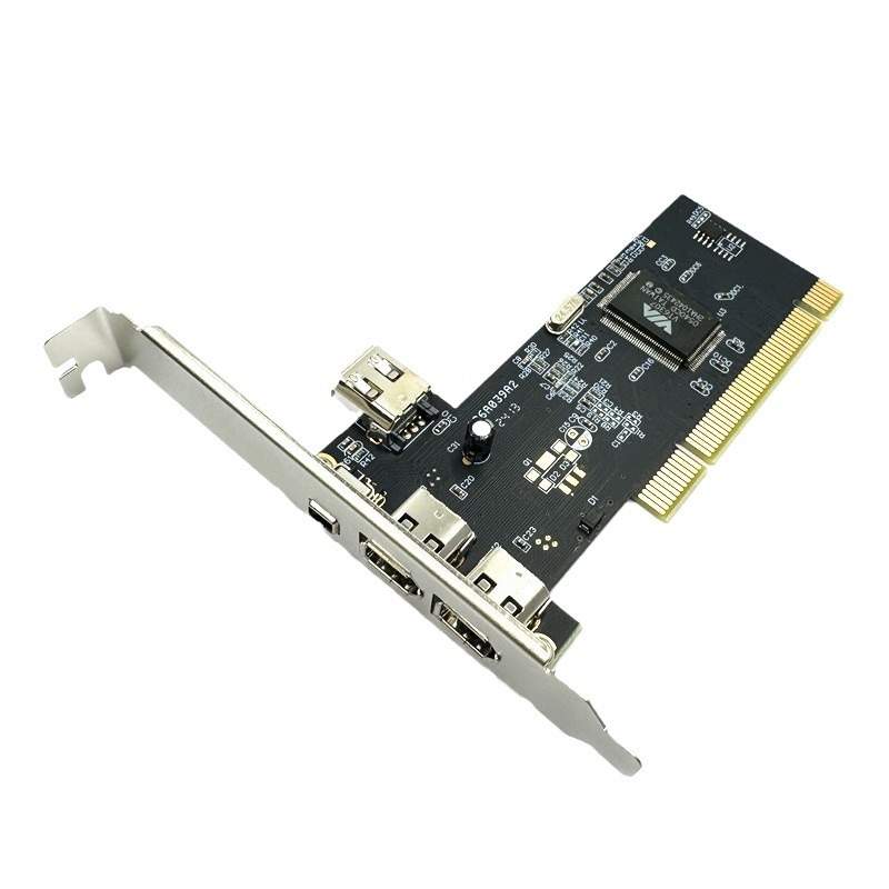 PCI 1394 adapter kartica za DV/HDV visoku definiranu video snimku, VIA6307 čip, brzina prijenosa podataka 10, bakreno jezgro