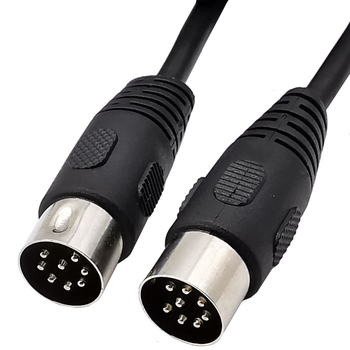 Adapter kabel, 8-pin DIN muški–muški, izlaz zvuka, s jednim krajem