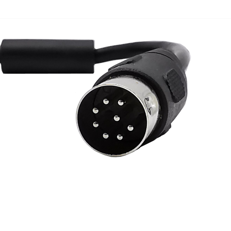 Adapter kabel, 8-pin DIN muški–muški, izlaz zvuka, s jednim krajem