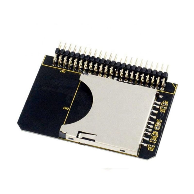 SD na IDE 44-pin adapter kartica, čipset 1307, bakreno jezgro, brzina prijenosa 120 Mbps