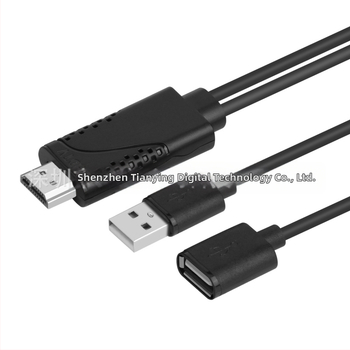 HDMI adaptér kábel pre telefón k HDTV, model 75662 S, 1920x1080p