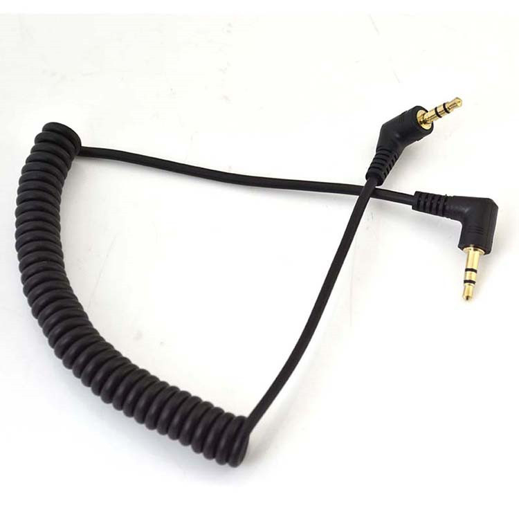 Zlatno pozlaćeni audio adapter kabel s 90° kutom, 3,5 mm muški–muški, duljina 1,5 m, model YR-AV-D26