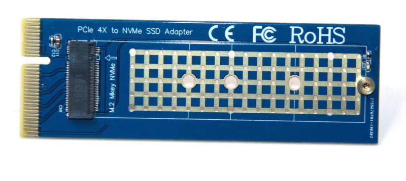 Proširena PCIe kartica 4X/8X/16X za M.2 SSD adapter, sučelje Mini DisplayPort, brzina prijenosa 1000, bakreno jezgro