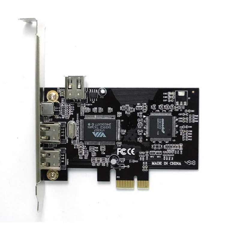 Longqitong LQT-1394-4 PCIe na IEEE 1394 adapter kartica s VIA čipsetom – bez upravljačkog programa, DV hvatanje, bakreno jezgro