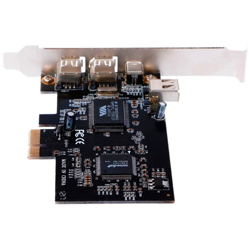 Longqitong LQT-1394-4 PCIe na IEEE 1394 adapter kartica s VIA čipsetom – bez upravljačkog programa, DV hvatanje, bakreno jezgro