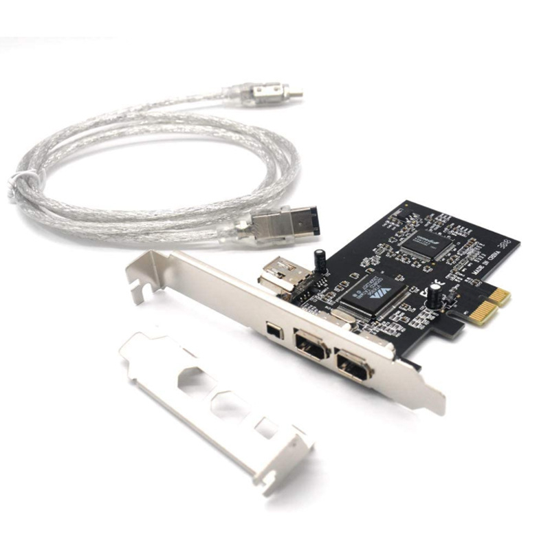 Longqitong LQT-1394-4 PCIe na IEEE 1394 adapter kartica s VIA čipsetom – bez upravljačkog programa, DV hvatanje, bakreno jezgro