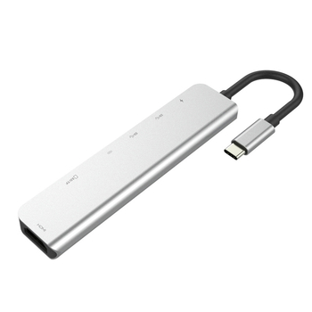 Type-C na HDMI 4K30Hz 7-in-1 docking stanica s TF/SD kartičnim čitačem