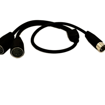 Adapter kabel 5-pinski DIN: muški na dva DIN priključka, audio izlaz, duljina 0,5 m, model YR-Din-15, marka ERE