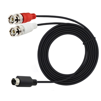 S-Video 4-pin na dva BNC muška adapter kabel za video snimanje/monitoring – ERE YR-AV-193