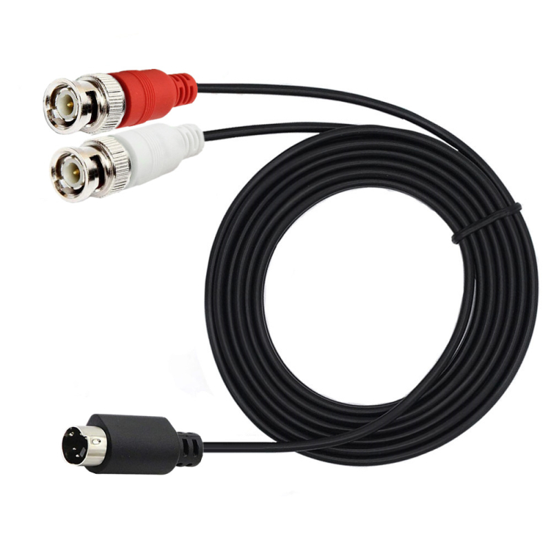 S-Video 4-pin na dva BNC muška adapter kabel za video snimanje/monitoring – ERE YR-AV-193