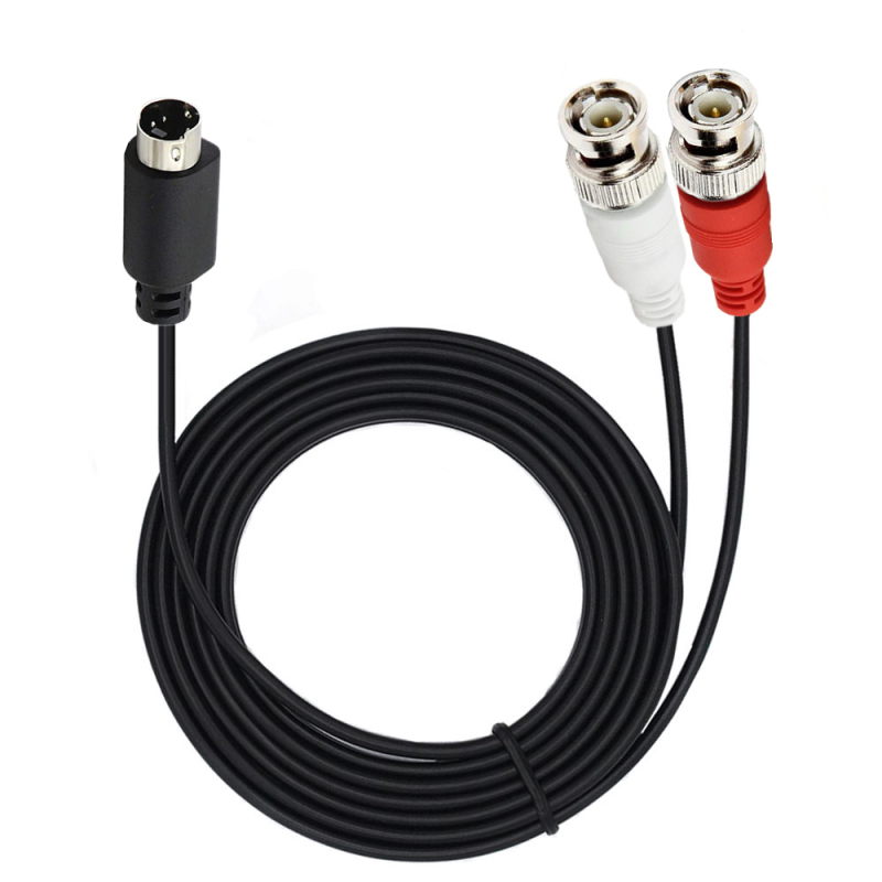 S-Video 4-pin na dva BNC muška adapter kabel za video snimanje/monitoring – ERE YR-AV-193