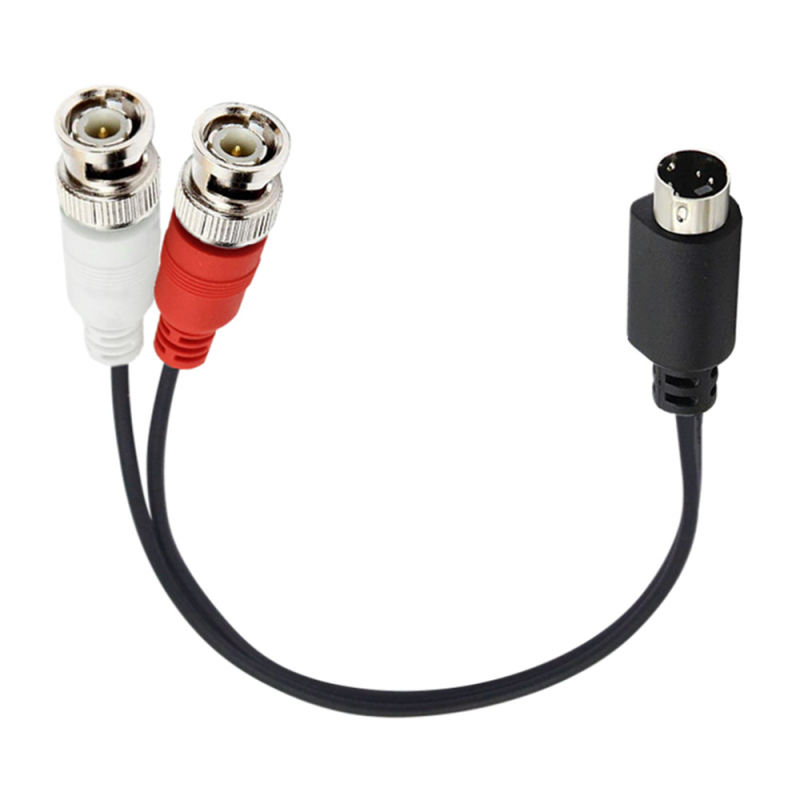 S-Video 4-pin na dva BNC muška adapter kabel za video snimanje/monitoring – ERE YR-AV-193