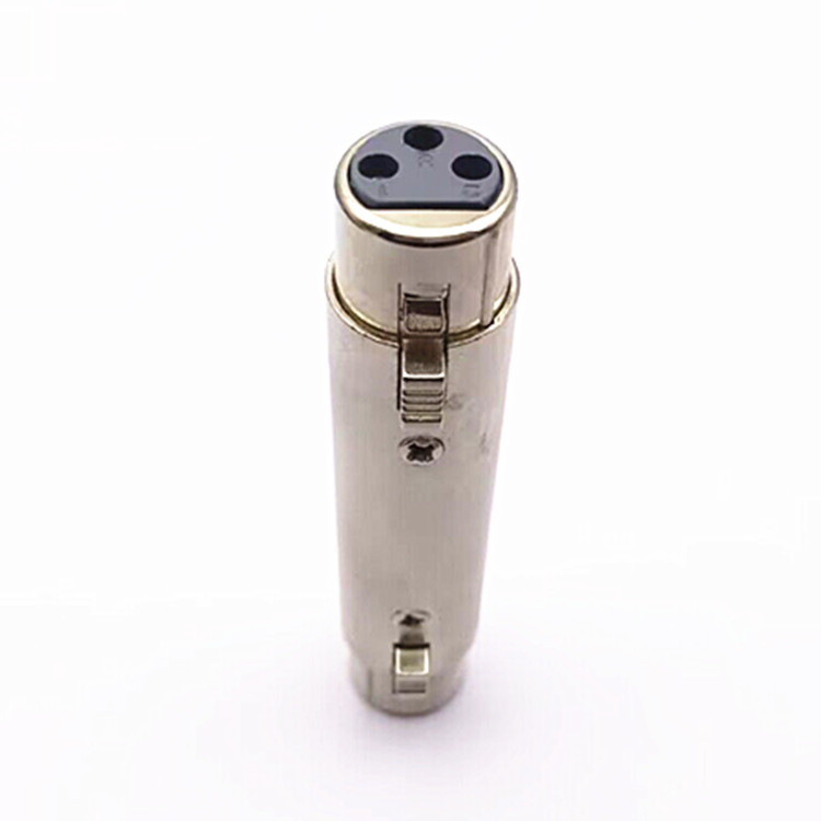 XLR sieviešu‑uz‑sievietes adapteris, 3 vadus, Weyida, audio/video savienotājs, darba temperatūra 103