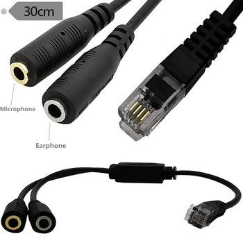 ERE YR-DCRJ-15 adapter kabel za slušalice, 3,5 mm na RJ9, audio izlaz