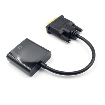 DVI na VGA pretvarač s čipom, model 24+1, kabel od bakra bez kisika, univerzalna duljina, marka Zuo heng