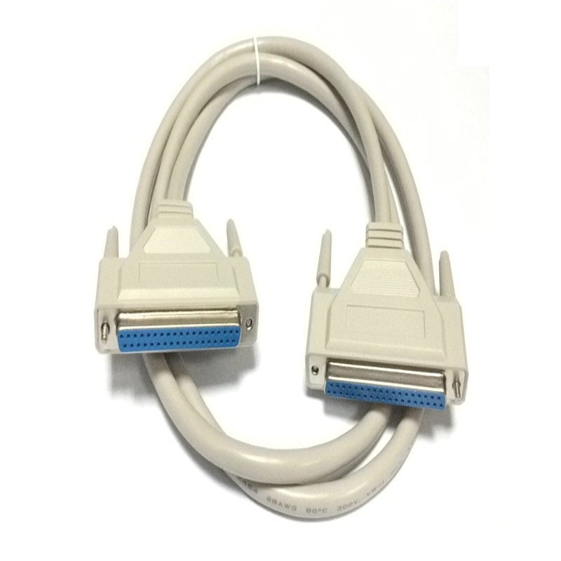 DB37 samice-samice produžni kabel za serijske i paralelne portove, 37 pinova, bakreni vodič