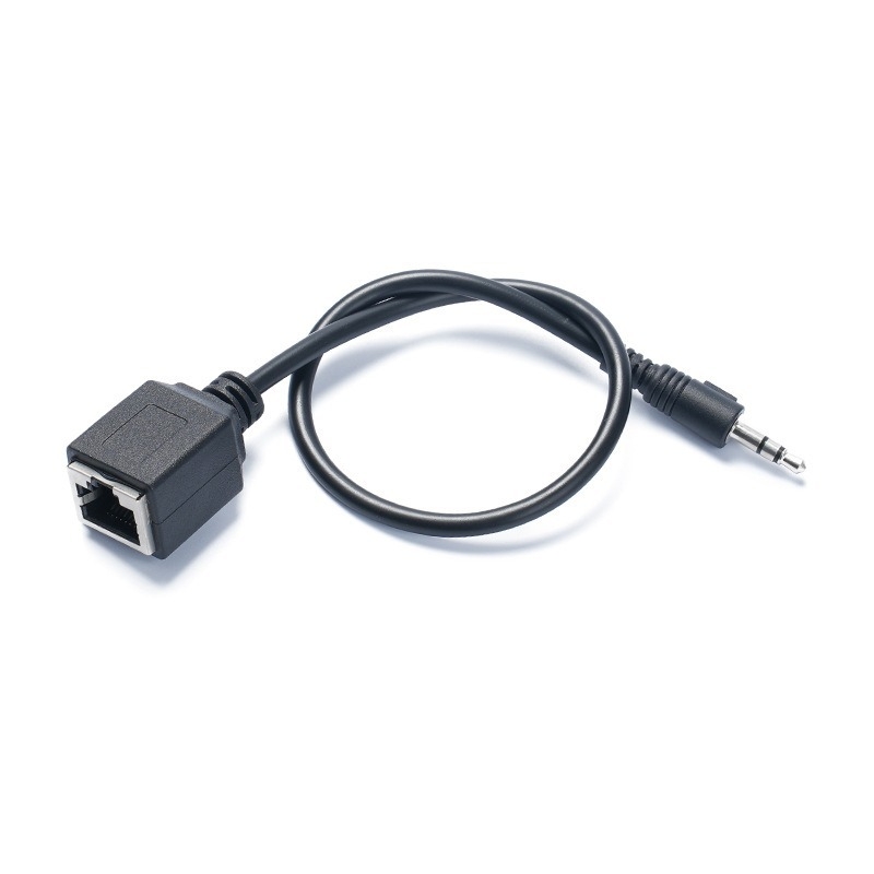 Καλώδιο προσαρμογέα ήχου, 3,5 mm αρσενικό προς RJ-45 θηλυκό, μήκος 30 cm