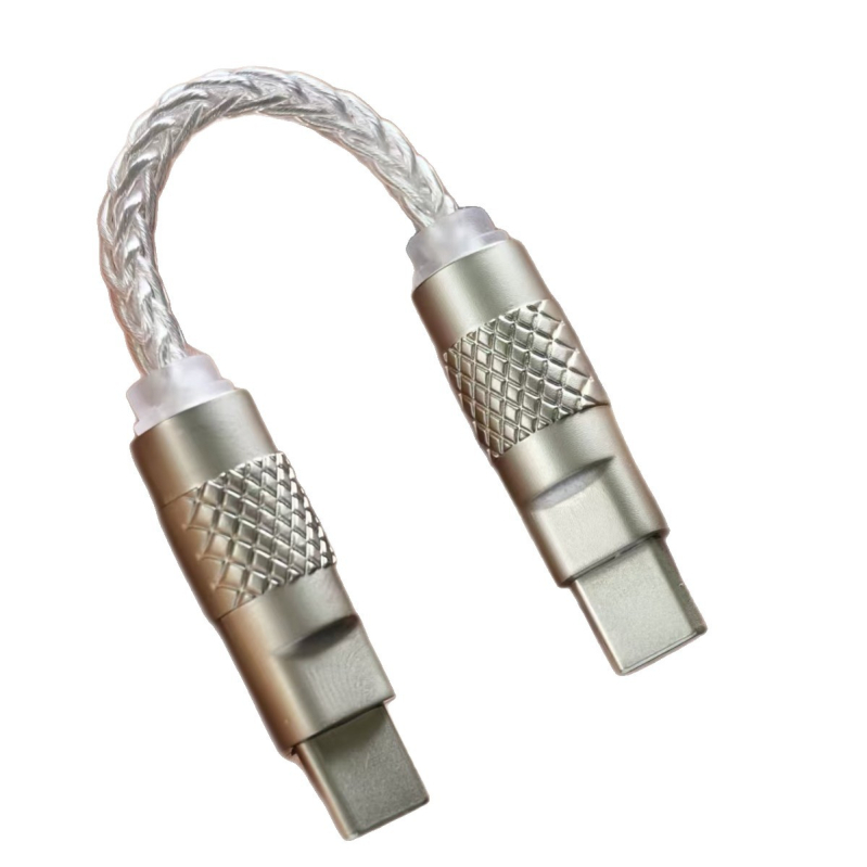 Struggler Type-C to Type-C OTG DAC kábel magas felbontású dekóderrel, univerzális kompatibilitás