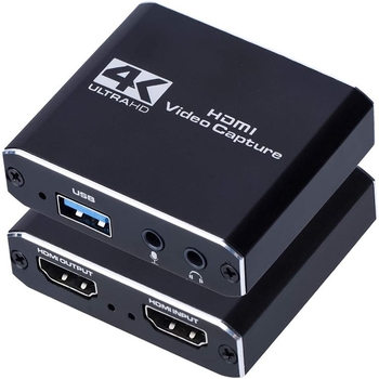 Κάρτα λήψης βίντεο USB 3.0, 4K60Hz, TI6634 chip από Hongjingwei, συμβατή με όλα τα λειτουργικά συστήματα