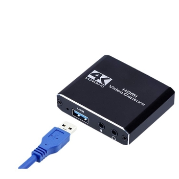 Κάρτα λήψης βίντεο USB 3.0, 4K60Hz, TI6634 chip από Hongjingwei, συμβατή με όλα τα λειτουργικά συστήματα