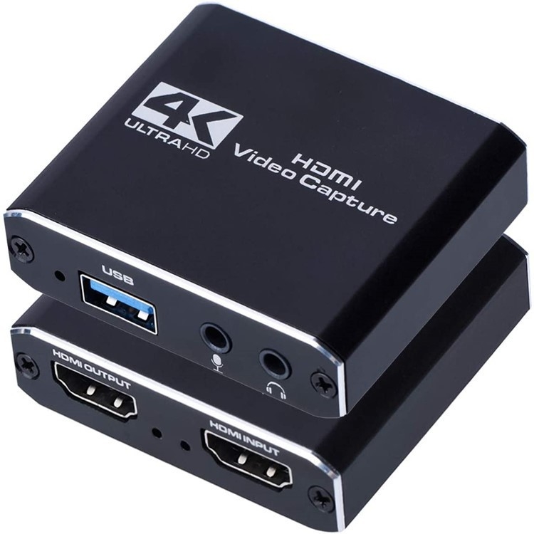 Κάρτα λήψης βίντεο USB 3.0, 4K60Hz, TI6634 chip από Hongjingwei, συμβατή με όλα τα λειτουργικά συστήματα