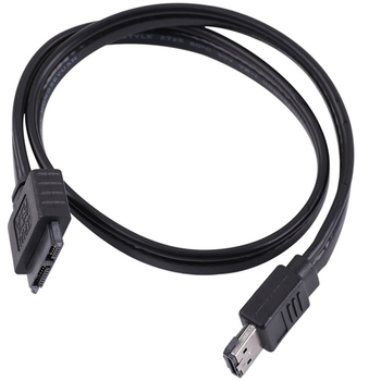 Slimline SATA adaptér kábel pre napájanie ESATA/USB pre optický disk, model YR-STAT-PW-61, podporuje 12V a 5V