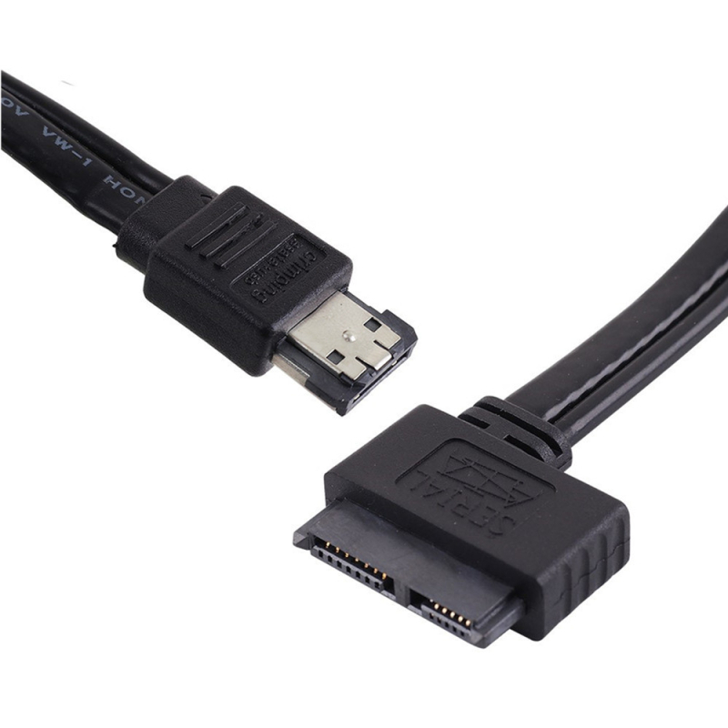 Slimline SATA adaptér kábel pre napájanie ESATA/USB pre optický disk, model YR-STAT-PW-61, podporuje 12V a 5V