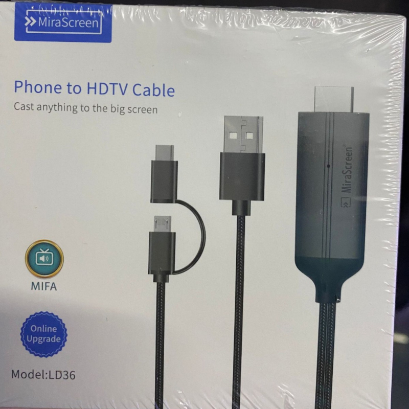 LD36 Type-C/Micro HDMI 2-in-1 kábel pre TV – HDMI adaptér, video prevodník