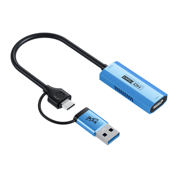 USB 3.0 karta za hvatanje s PD3.0 napajanjem, Type-C sučelje, 4K MS čipset