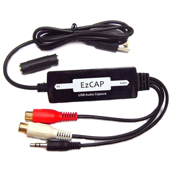 USB skaņas uztveres karte – 3,5 mm stereo ieeja, SH-AC02 modelis, USB interfeiss, Windows saderīgs (Model SH-AC02, USB interfeiss, 3,5 mm stereo ieeja, Windows saderīgs)