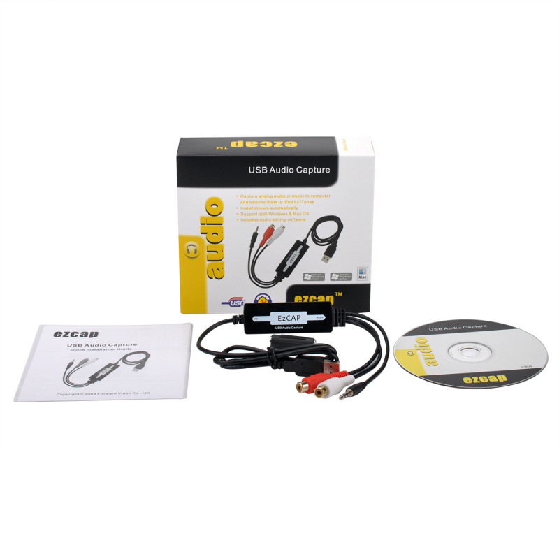 USB skaņas uztveres karte – 3,5 mm stereo ieeja, SH-AC02 modelis, USB interfeiss, Windows saderīgs (Model SH-AC02, USB interfeiss, 3,5 mm stereo ieeja, Windows saderīgs)