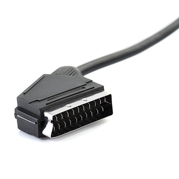 Europski SCART kabel, 21-pinski muški–muški, adapter kabel, bakreno jezgro